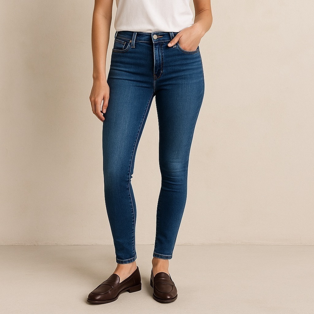 Madewell Women’s 10” High-Rise Skinny Jeans in Danny Wash Size 26 | TENCEL 25x25